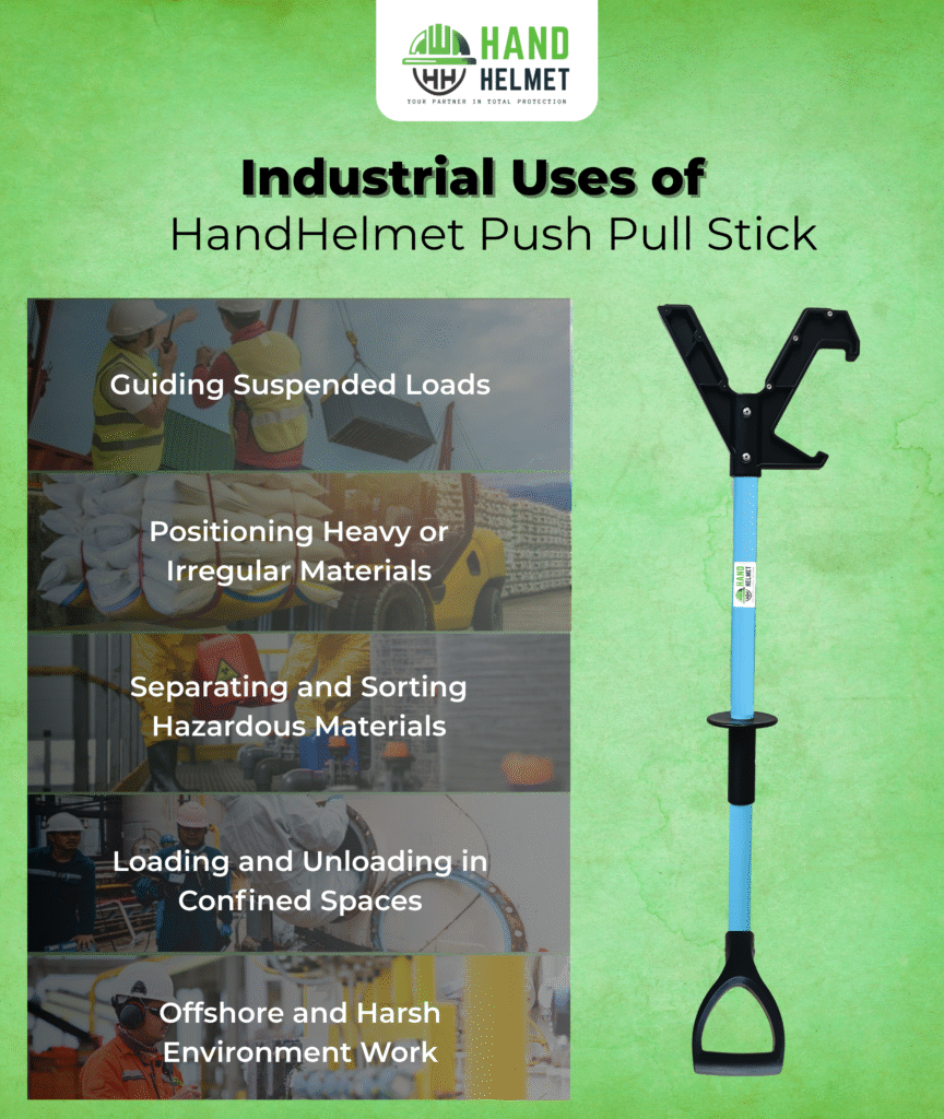 HANDHELMET PUSH PULL SAFETY TOOL/STICK | HANDHELMET PUSH PULL STICK/TOOL/POLE USES