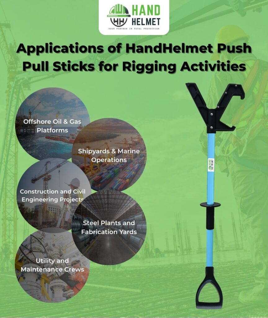 HANDHELMET PUSH PULL SAFETY TOOL/STICK | HANDHELMET PUSH PULL STICKS/TOOL/POLE FOR RIGGING