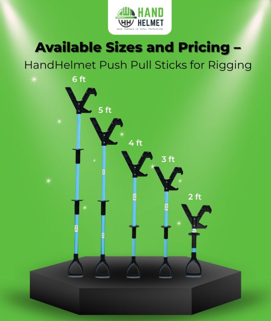 HANDHELMET PUSH PULL SAFETY TOOL/STICK | HANDHELMET PUSH PULL STICKS/TOOL/POLE FOR RIGGING