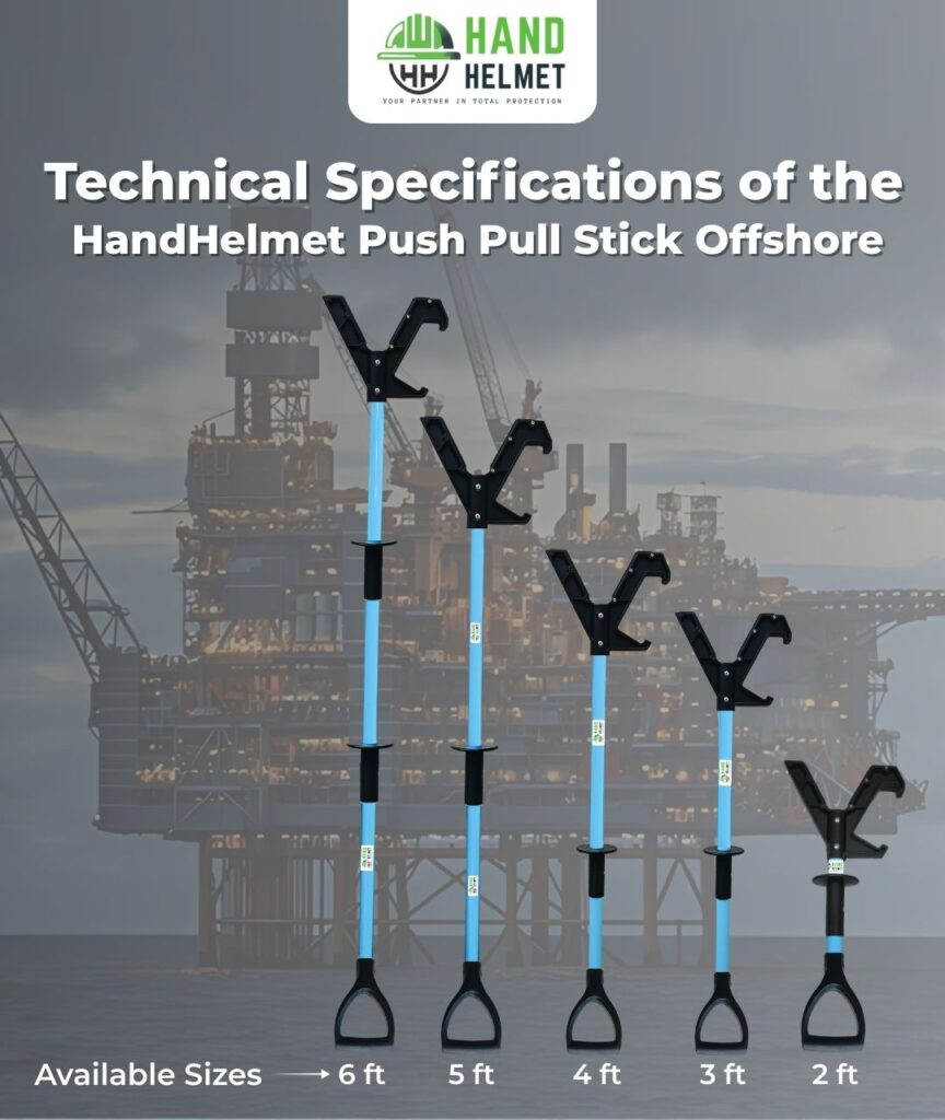 HANDHELMET PUSH PULL SAFETY TOOL/STICK | HANDHELMET PUSH PULL STICK/TOOL/POLE OFFSHORE
