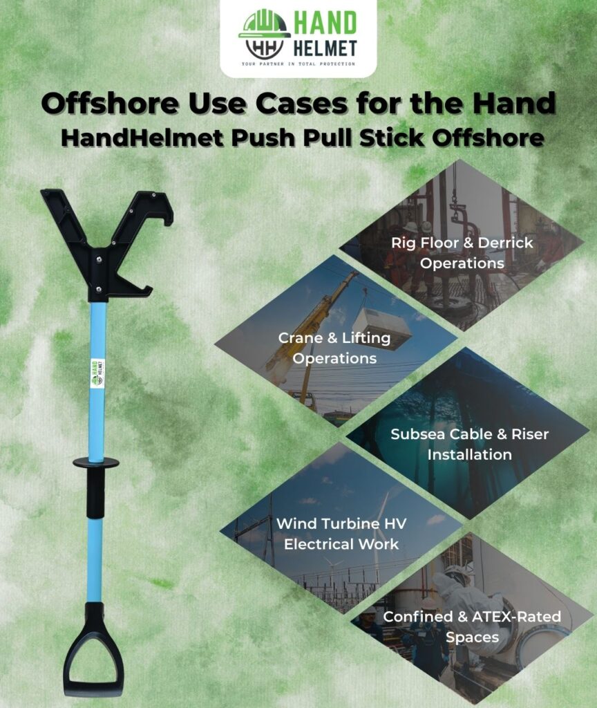 HANDHELMET PUSH PULL SAFETY TOOL/STICK | HANDHELMET PUSH PULL STICK/TOOL/POLE OFFSHORE