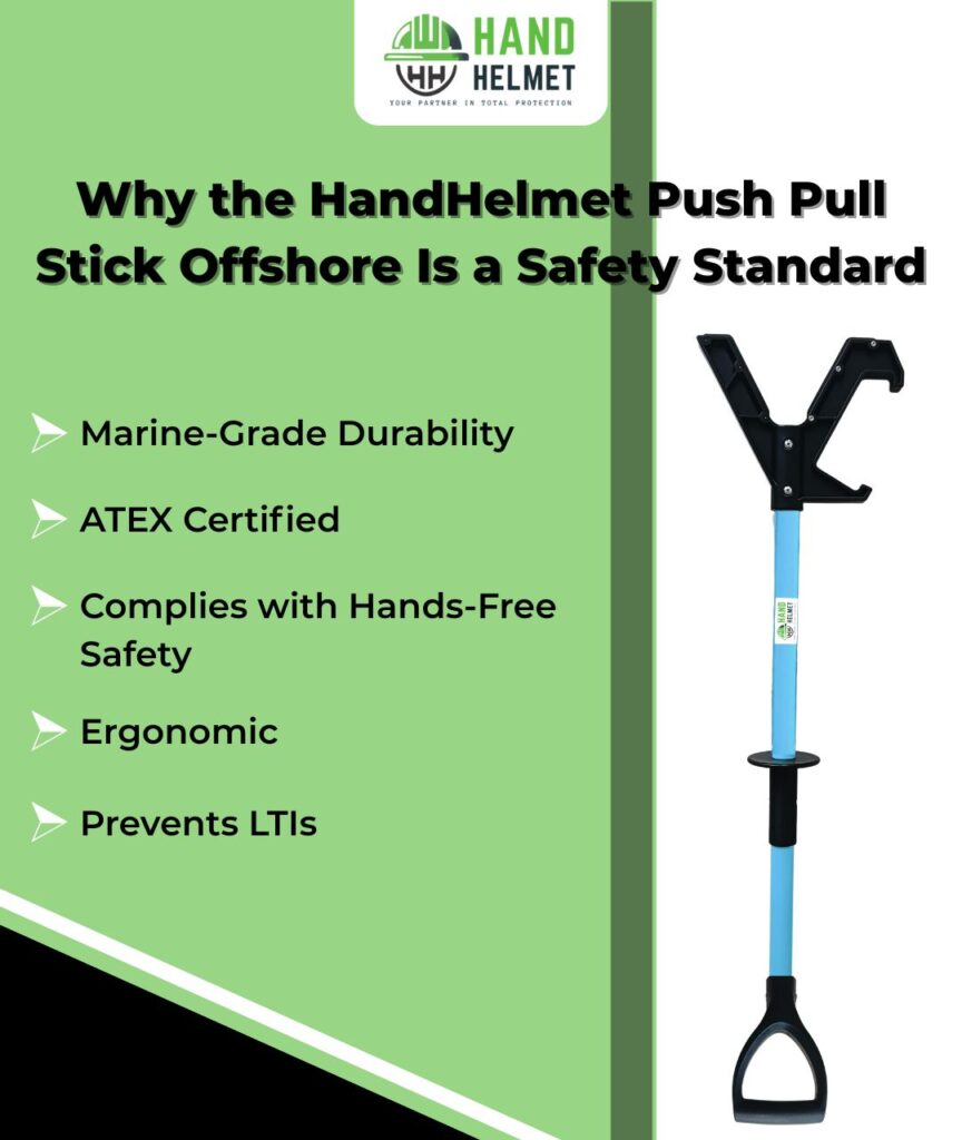 HANDHELMET PUSH PULL SAFETY TOOL/STICK | HANDHELMET PUSH PULL STICK/TOOL/POLE OFFSHORE