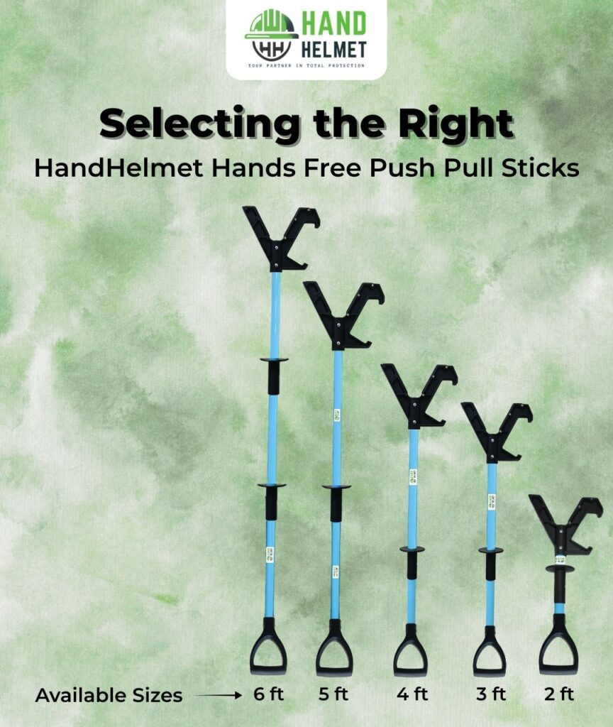 HANDHELMET PUSH PULL SAFETY TOOL/STICK | HANDHELMET HANDS FREE PUSH PULL STICK/TOOL/POLE